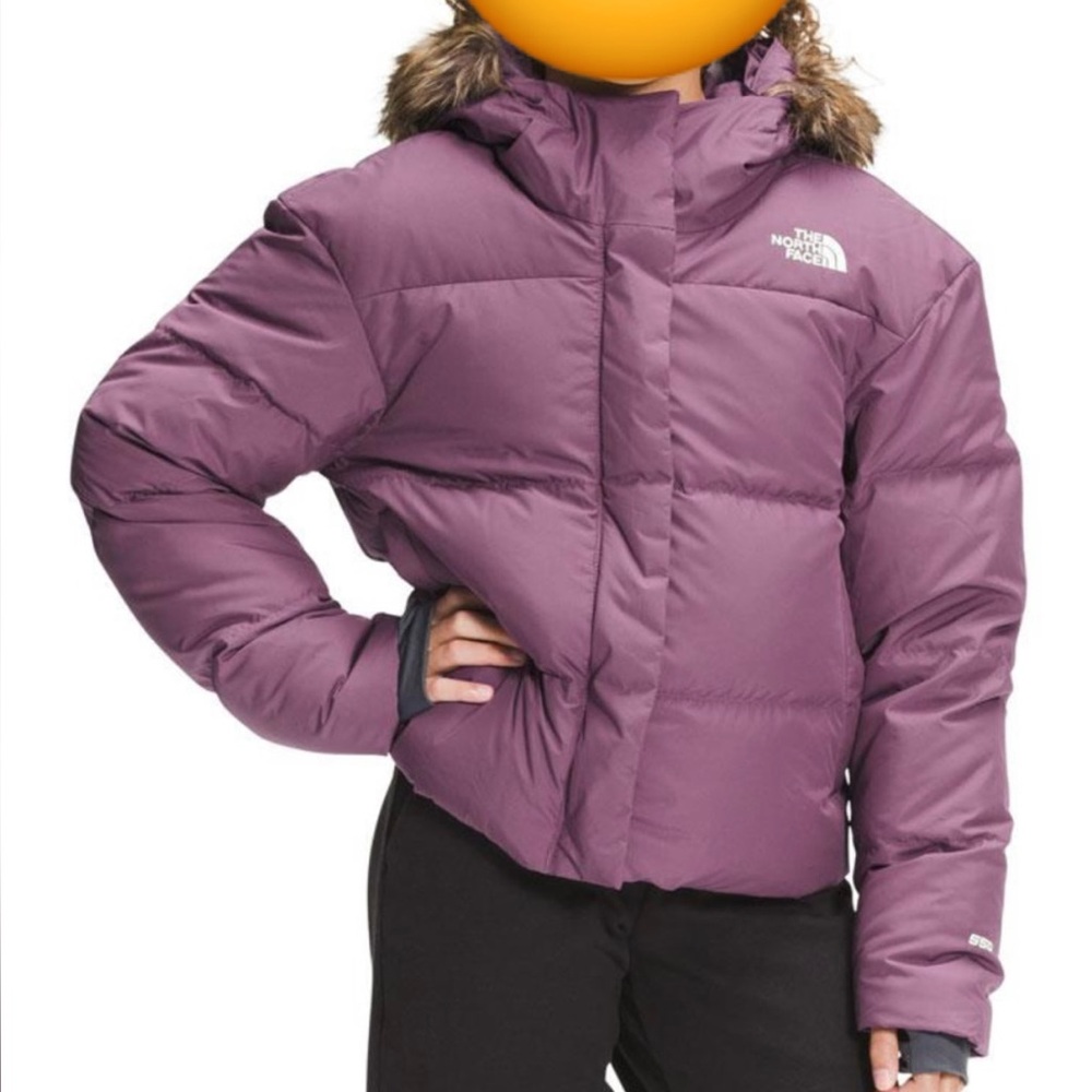 The North Face Dealio Girl’s 6 Purple Puffer Coat 550
